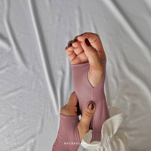 Hijrah Handsocks JARI : Dusty Pink