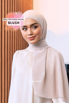 Risa Textured Shawl: Blush