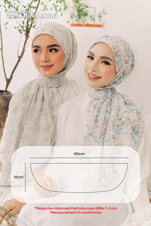 Adra Ironless Shawl: Calla