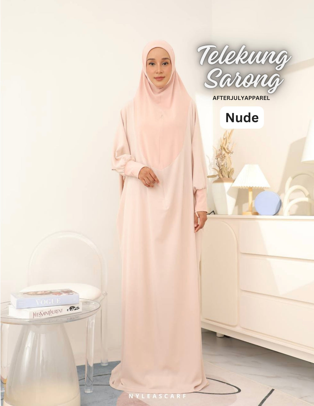 Telekung Sarong Nude