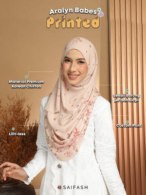 Aralyn babes printed: Cobblestone