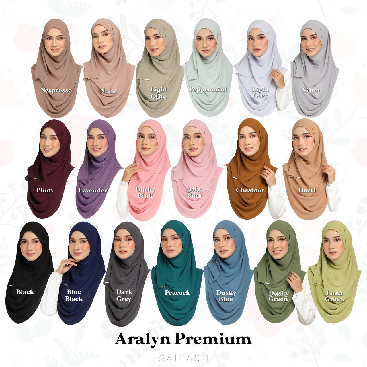 Aralyn Premium Light Grey