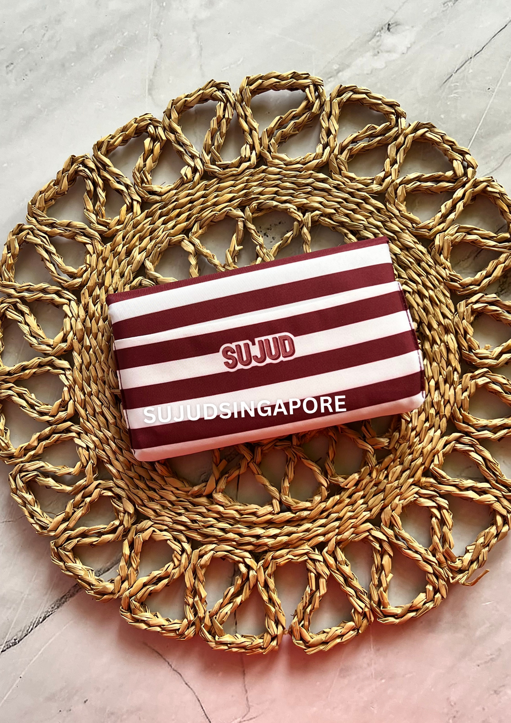 Sejadah : Stripey Red