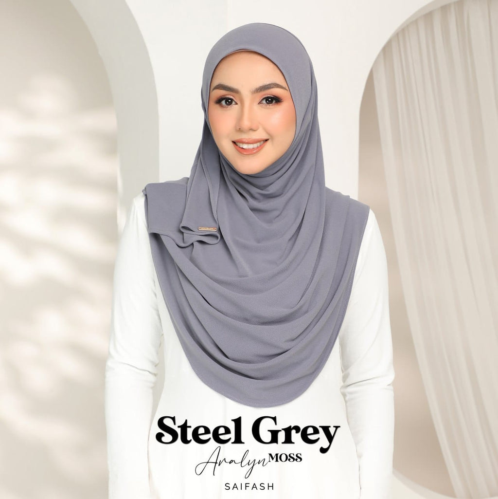 Aralyn Moss Steel Grey