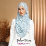 Aralyn babes printed: Baby Blue