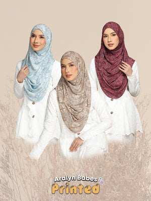 Aralyn babes printed: Baby Blue