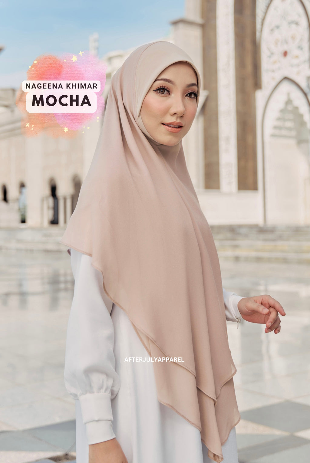 Nageena khimar Mocha