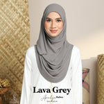 Aralyn Chiffon: Lava Grey