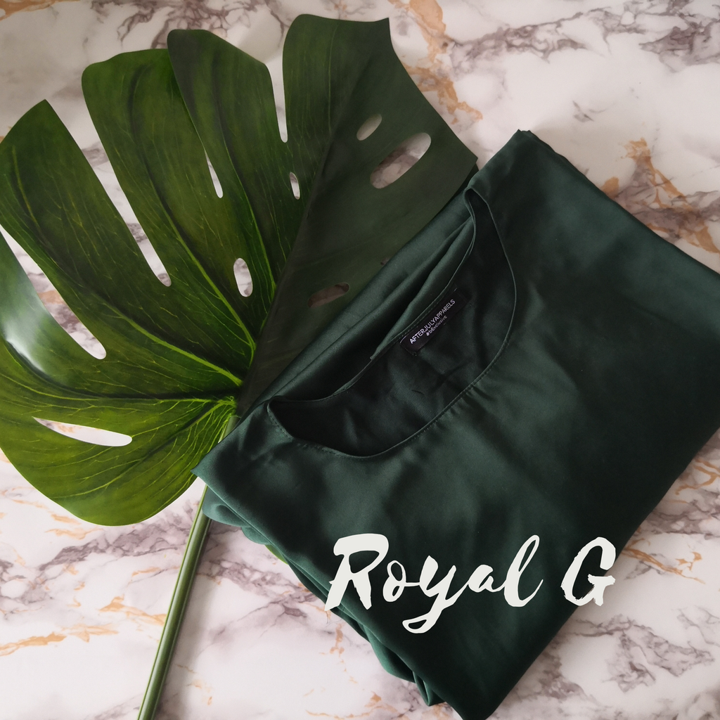 Kaftan set -  Royal Green