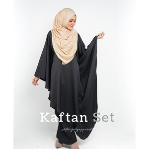 Kaftan set -  Black