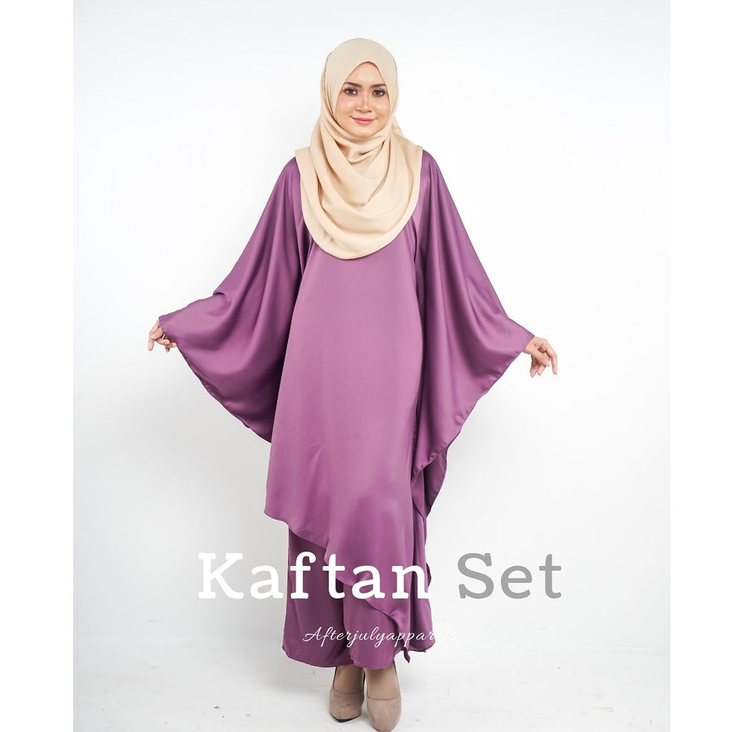 Kaftan set - Raspberry