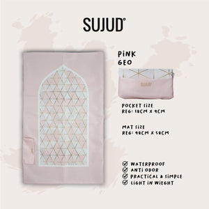 Sejadah : Pink Geo