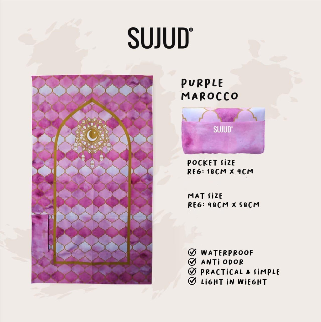 Sejadah : Purple Morocco