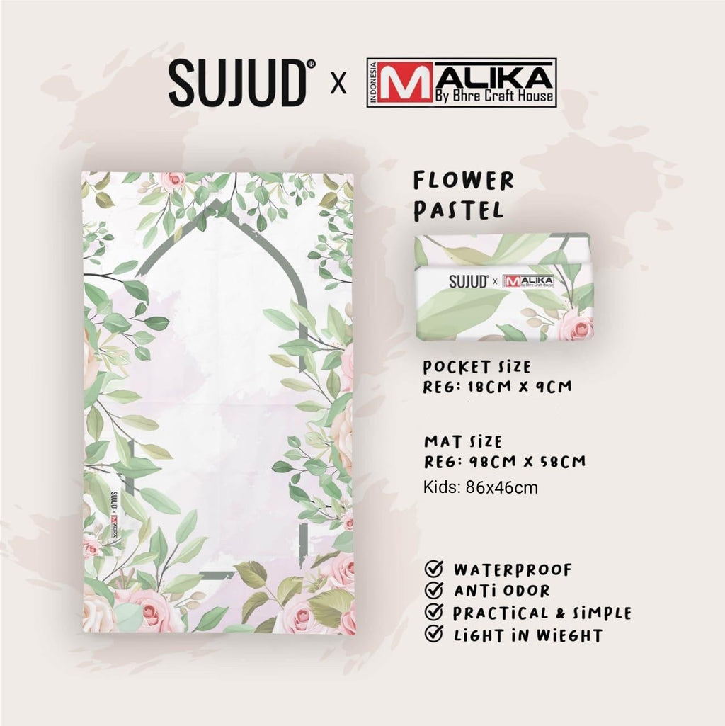 Sejadah: Flower Pastel