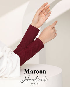 Saifash Handsocks Maroon